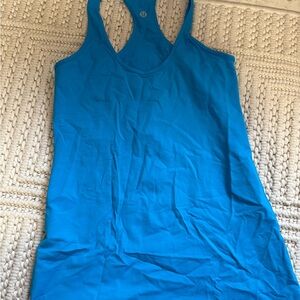 Lululemon Athletica Vibrant Blue Tank Top